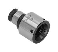 Die Tapping Collet, Die Tapping Collet with Hex Wrench Fast Change Chuck Round Lathe Tool Carbon Steel for Tapping Machine, Filtering Flasks