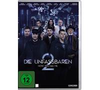 DIE UNFASSBAREN 2-NOW YOU SEE ME DVD- DANIEL RADCLIFFE/JESSE EISENBERG NEW
