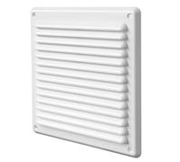 Die Ventilation A2023B Plastic Ventilation Grille Square Plastic White 204 x 230 mm