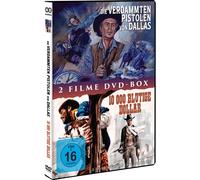 DIE VERDAMMTEN PISTOLEN VON DALLAS + 10.000 BLUTIGE DOLLAR 2 DVD NEW