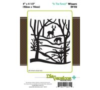 Die-Versions Whispers Die-in The Forest, 4 x 4.25-inch