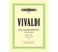 Die vier Jahreszeiten: Concerto IV op. 8/4 RV 297 Piano reduction with solo part