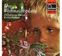 Die Weihnachtsplatte / Die schönsten deutschen Weihnachtslieder / Bildhülle mit ORIGINAL Firmen-Werbe-Innenhülle / fontana spezial # 700 140 WGY / Holländische Pressung / 12" Vinyl Langspiel Schallplatte / Knabenchor Eppendorfer Gymnasium, Hamburg Ltg. Heinz Zabel / Günter Jeroschewitz / Sven Nicolai / Kinderchor Erich Bender / Jugendchor Vera Schink / Bergedorfer Kammerchor Ltg. H. Wormsbächer