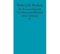 The Weimar Republic – Crisis Years of Classical Modernism – Suhrkamp Verlag