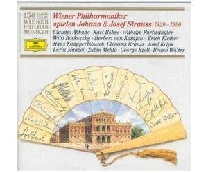 Die Wiener Philharmoniker spielen Johann & Josef Strauss: Walzer, Polkas u.a.