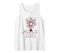 Die with Memories Not Dreams Family Tree Photo Frame Funny Tank Top