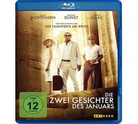 DIE ZWEI GESICHTER DES JANUARS - MORTENSEN,VIGGO/DUNST,KIRSTEN BLU-RAY NEW