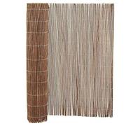 DIEBA Willow Natural Garden Fence Screening Roll, Outdoor Garden Balcony Privacy Screen Fence Panels, Durable Border Protection, Eco-Friendly Premium Willow Natural Wood Fencing - 1m x 4m