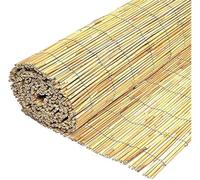 DiebaNova 4m Wide Natural Peeled Reed Screening Roll, Garden Sunscreen Privacy Fence Panels Patio/Balcony/Outdoor Space Protective Screen - Available in 5 Sizes (1m x 4m)