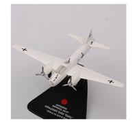 Diecast 1 144 Scale For WWII Japanese Mitsubishi G4M Betty Fighter Negotiation Aircraft Model Static Display Toy Miniature Hobby Playset