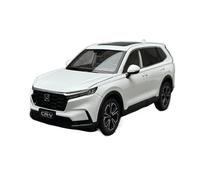 Diecast 1 18 For Scal HONDA CR-V CRV SUV Scout Simulation Alloy Static Car Model Fans Collection Home Decoration Metal Ornaments Simulation Vehicle Playset(White)
