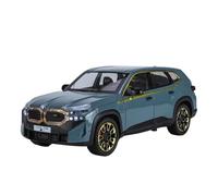Diecast 1:24 For BMW The XM SUV Alloy Car Models Scale Realistic Vehicle Model Kits Ornaments Collection Souvenirs Keepsake(Blue)