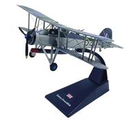 Diecast 1:72 Scale For Carrier Aircraft Biplane Alloy Model Static Decoration Souvenir Gifts For Adult For Collection Gifts
