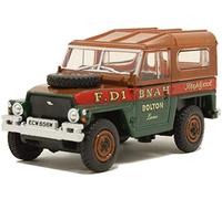 DIECAST 76LRL006 1:76th Scale Land Rover 1/2 Ton Lightweight Hard Top - Fred Dibnah Bolton by Oxford