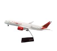 Diecast Aeroplanes 1:130 For Columbia Avianca B787 Airlines Scale Airplane Resin Model Collectible With Display Stand(With light)