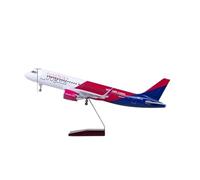 Diecast Aeroplanes 1:80 For Neo Wizz Air A320 Airlines 47cm Resin Die-Cast Airplane With Light Landing Gear Souvenir(With light)