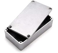 Diecast Aluminium Enclosure Box,Waterproof Electronic Project Diecast Aluminum Box for External Power,Outdoor 1590B (112x61x32mm)