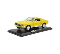 Diecast Car 1/18 For Merchitu Ford Mustang GTA 1967 Alloy Antique Classic Model Cars Diecast Vehicles Toys Gifts