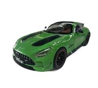 Diecast Car 1:18 Mercedes-Benz GT Mini Diecast Car Model High Simulation Zinc Alloy Car Model Souvenir Display Model Car Series (Color: Green)