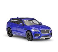 Diecast Car 1:24 Jaguar F-Pace SUV Metal Complete Car Model Die Cast Replica Model Car Decoration Car Collect (Color: Blue)