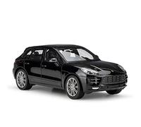 Diecast Car 1:24 Porsche Cayenne Macan Turbo SUV Off-Road Alloy Die Cast Model Car Miniature Car Collect (Color: D)