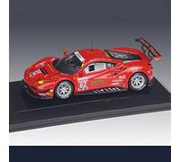 Diecast Car 1:43 Ferrari Hardcover Series Racing Model Simulation Alloy Die Cast Finished Model Car Collecting Car (Color: F)