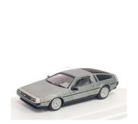 Diecast Car 1/64 For DMC-12 BACK TO THE FUTURE Alloy Miniature Car Diecasts Metal Vehicles Toys Hobby Gifts