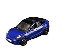 Diecast Car Model 1:24 for Tesla for Model 3 Alloy Die-cast Metal not include batteries(Blue)