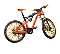 Diecast Finger Bikes Toy Set | Mini Model Mountain Bike Simulation Toys | Versatile Ornament For Kids Boys Collectors Office Racing Club Desktop Decor Crafts