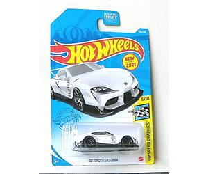 DieCast Hotwheels '20 Toyota GR Supra - HW Speed Graphics 5/10 [White] 178/250 for unisex, children