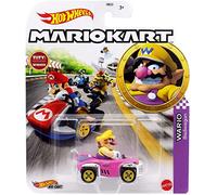 Hot Wheels Mattel Super Mario Kart Mod Wario Badwagon - 1:64 Scale, Multicoloured (GRN22)