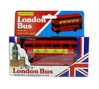 Diecast London Model Bus (LARGE)! With Moving Wheels! Souvenir / Speicher / Memoria! Diecast Metal Buses! Royally stylish gifts! Modèle de Voiture / Modellautos / Modello di Auto / Modelo de Coche!