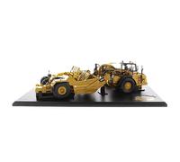 Diecast Masters 1:50 Scale Caterpillar 621K Scraper & CAT No.70 Scraper with D7 Track-Type Tractor, Evolution Series | Diecast Collectible Construction Trucks | Caterpillar Truck, Model 85563