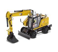 Diecast Masters 1:50 Scale Model Cat M318 Wheeled Excavator, 85956 | Detailed CAT construction vehicle, approx. 16 x 5.5 x 8.5 cm, from 14 years, for collectors, 85956