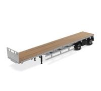 Diecast Masters Flat Bed Trailer 53' - Silver