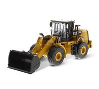 Diecast Masters 1:64 Caterpillar 950M Wheel Loader with Bucket and Forks, Play & Collect Series Cat Trucks & Construction Equipment | 1:64 Scale Model Diecast Collectible | Diecast Masters Model 85635
