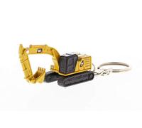 Diecast Masters 85981 Caterpillar Tracked Excavator 320 Key Ring Detailed Metal CAT Construction Vehicle Approx. 3.5 x 2 x 2 cm
