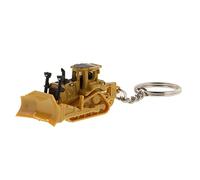 Diecast Masters 85984 Caterpillar Dozer D8T Keyring Detailed Metal CAT Construction Vehicle Approx. 3.5 x 2 x 2 cm