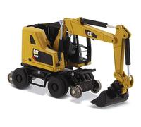 Diecast Masters CAT 323F Railroad Wheeled Excavator