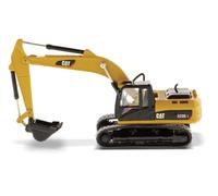 Diecast Masters Caterpillar 85262 Chain Excavator 320D L, Detailed H0 CAT Construction Vehicle in Metal Box, Scale 1:87, Approx. 11.7 x 4.5 x 4.8 cm, 14+, Suitable for Model Railways and Collectors