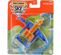 Diecast Matchbox - Twin Boom Sky Busters 10/31 Orange/Blue GWK52