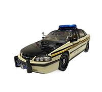 Diecast Model Car 1:18 For Chevrolet Impala Tennessee Police Car Alloy Static Collection Model Toy Hobby Gift Souvenir Miniature Vehicle