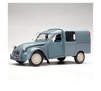 Diecast Model Car 1 18 For Citroen 2CV-1966 Classic Alloy Car Model Adult Collectibles Display Gifts Miniature Vehicle