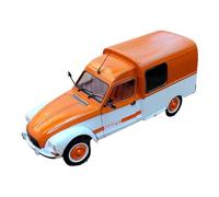 Diecast Model Car 1:18 For Citroen Acadiane Acaspot 2CV 1984 Classic Car Model Metal Collectible Mini Vehicle Ornaments Miniature Vehicle