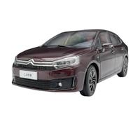Diecast Model Car 1:18 For Citroen Sega C4 Alloy Simulation Car Model Toy Kids Collection Gift Adult Souvenir Ornament Display Miniature Vehicle