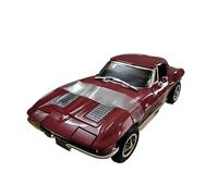Diecast Model Car 1:18 For CORVETTE Sting Ray 1963 Alloy Diecast Model Car Boyfriend Classic Vehicle Collection Miniature Vehicle