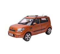 Diecast Model Car 1 18 For Kia Soul 2014 Orange City SUV Zinc Alloy Simulation Diecast Car Model For Adult Gift Miniature Vehicle