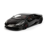 Diecast Model Car 1 18 For Lamborghini Huracan LP610-4 Static SUV Simulation Car Model Die-Cast Vehicle Collection Ornaments Miniature Vehicle(Black)
