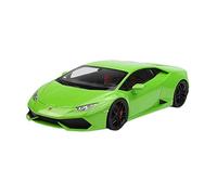 Diecast Model Car 1 18 For Lamborghini Huracan LP610-4 Static SUV Simulation Car Model Die-Cast Vehicle Collection Ornaments Miniature Vehicle(green)