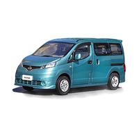 Diecast Model Car 1 18 For Nissan NV200 Business Alloy Simulation Car Model Collectibles Boy Gift Display Miniature Vehicle(A)